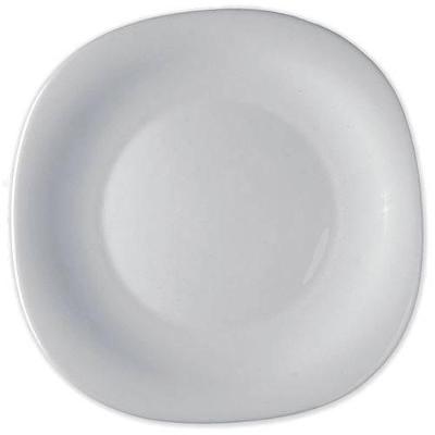 Prato Sobremesa De Vidro Parma Bormioli Branco 20Cm