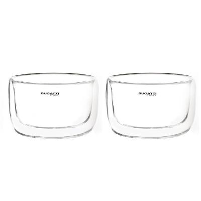 Conjunto 2 Tigelas Parede Dupla Sobremesa Sopa 300ml Bugatti
