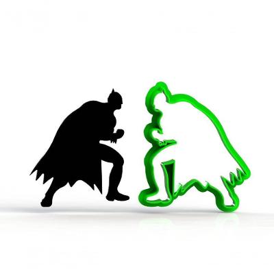 Cortador Batman - Silhueta Mod 01 Tamanho 5 Cm