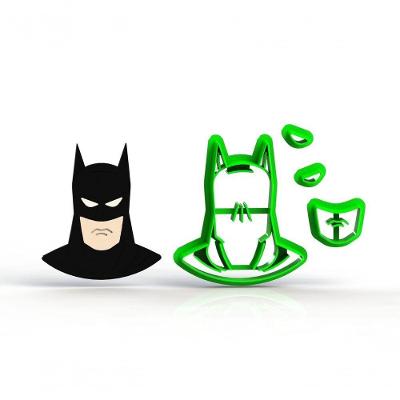 Cortador Batman - Rosto Modular Tamanho 6 Cm