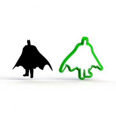 Cortador Batman - Silhueta Mod 02 Tamanho 5 Cm