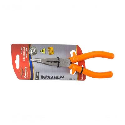 Alicate Bico Meia Cana Corneta Longo Reto 8Equot