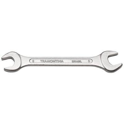 Chave Fixa 8x9 Mm Tramontina Basic Com Corpo Em Aço Especial Cromado Tramontina