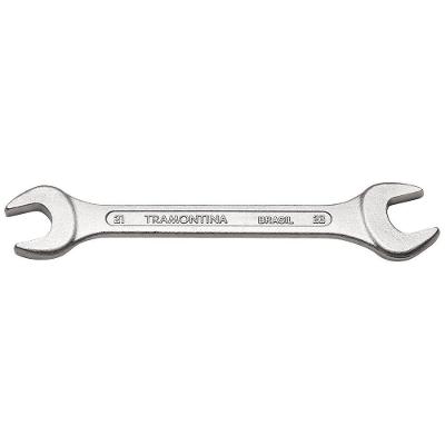 Chave Fixa 21x23 Mm Tramontina Basic Com Corpo Em Aço Especial Cromado Tramontina