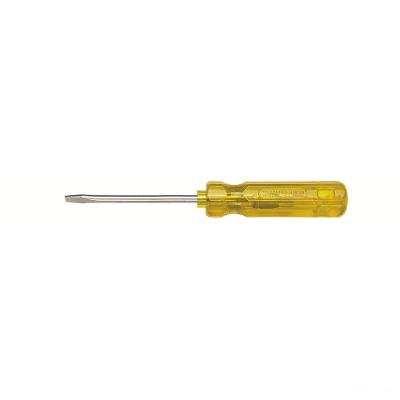 Chave De Fenda Tramontina Masterplus Com Ponta Chata 1/4x4" Em Aço Cromo Vanádio Tramontina