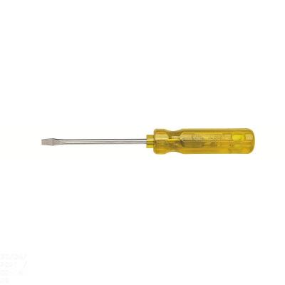 Chave De Fenda Tramontina Masterplus Com Ponta Chata 3/16x4" Em Aço Cromo Vanádio Tramontina