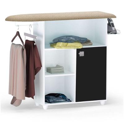 Tábua de Passar Roupa 01 Porta Mariana Branco Preto