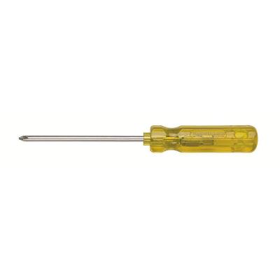 Chave De Fenda Tramontina Masterplus Com Ponta Cruzada 1/4x5" Em Aço Cromo Vanádio Tramontina