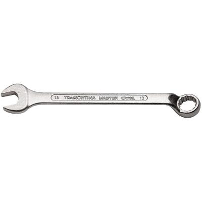 Chave Combinada 13 Mm Com Pescoço Tramontina Com Corpo Forjado Em Aço Especial Cromado Tramontina
