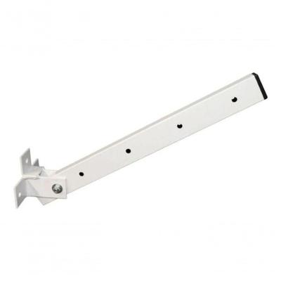Suporte De Varal Dobrável De Parede Branco 4 Furos - 1 Par