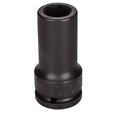 Soquete De Impacto Sextavado Longo Em Aço Cromo Molibdênio 24 Mm - Encaixe 3/4'' Pro