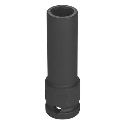 Soquete De Impacto Sextavado Longo Em Aço Cromo Molibdênio 13 Mm - Encaixe 1/2'' Tramontina