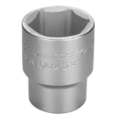 Soquete Sextavado Em Aço Cromo Vanádio 36 Mm - Encaixe 3/4" Tramontina