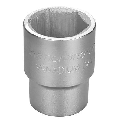 Soquete Sextavado Em Aço Cromo Vanádio 32 Mm - Encaixe 3/4" Tramontina