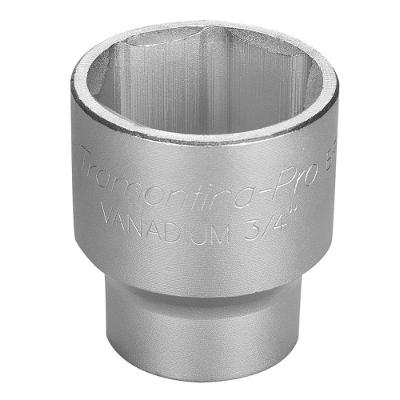 Soquete Sextavado Em Aço Cromo Vanádio 46 Mm - Encaixe 3/4" Tramontina