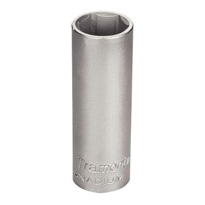 Soquete Sextavado Longo Em Aço Cromo Vanádio 11/16" - Encaixe 1/2" Tramontina Pro Tramontina