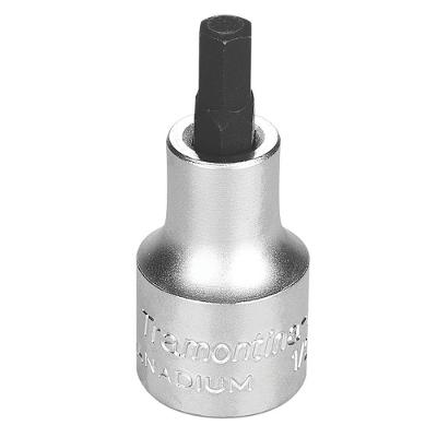 Soquete Em Aço Cromo Vanádio Ponta Hexagonal 7 Mm - Encaixe 1/2" Tramontina
