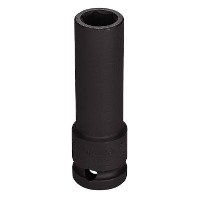 Soquete De Impacto Sextavado Longo Em Aço Cromo Molibdênio 17 Mm - Encaixe 1/2'' Tramontina