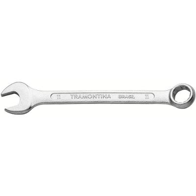 Chave Combinada 11 Mm Tramontina Basic Com Corpo Em Aço Especial Cromado Tramontina