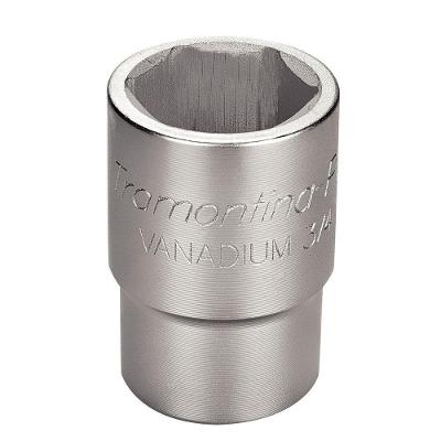 Soquete Sextavado Em Aço Cromo Vanádio 28 Mm - Encaixe 3/4" Tramontina