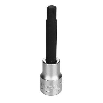 Soquete Longo Em Aço Cromo Vanádio Ponta Ribe 10 Mm - Encaixe 1/2" Tramontina