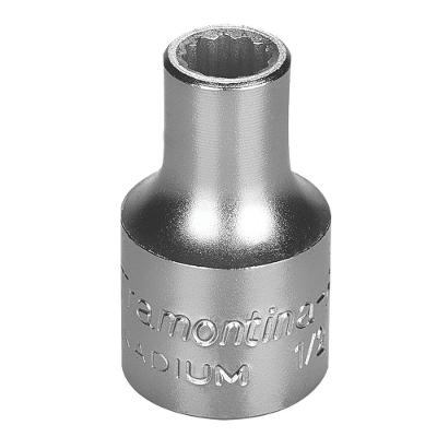 Soquete Estriado Em Aço Cromo Vanádio 5/16" - Encaixe 1/2" Tramontina Pro Tramontina
