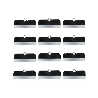Kit Rodo Mocho Com 12 Peças 1,5 Libras Sem Cabo - Cor: Preto