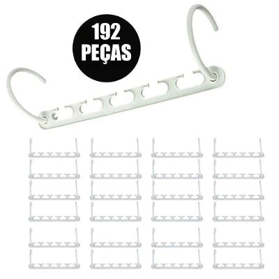 Suporte Cabideiro Organizador 192 Peças Roupas