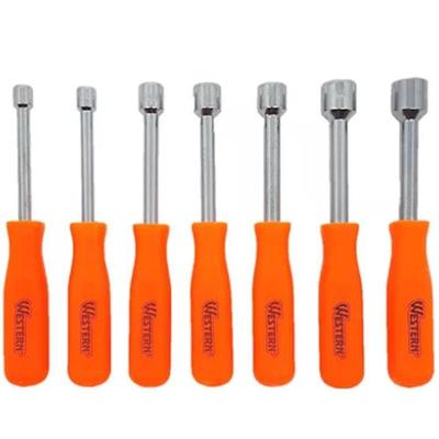 Kit Ferramenta Jogo Com 7 Peças Comprimento Total 14cm