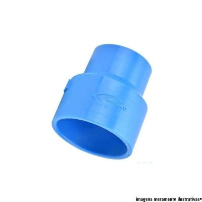 Luva De Redução Soldavel Irrigacao Azul Manco Tamanho 100x75 Azul