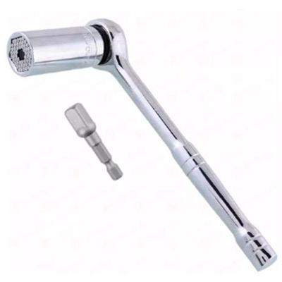 Kit Ferramenta Chave Catraca Com Encaixe De 3/8