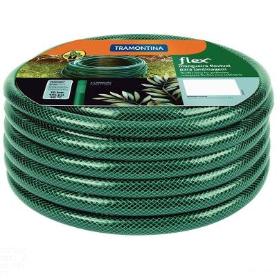 Mangueira Flex Tramontina Verde Em Pvc 3 Camadas 25 M Tramontina
