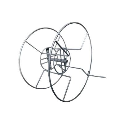 Enrolador De Mangueira Para Jardim Em Aço 1/2 E 3/4 - Cor: Branco