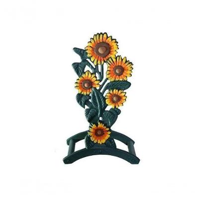 Suporte para Mangueira Modelo Flor em Alumínio Fundido