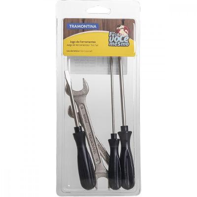 Kit Ferramentas Tramontina Chaves de Fenda e Chaves Fixas
