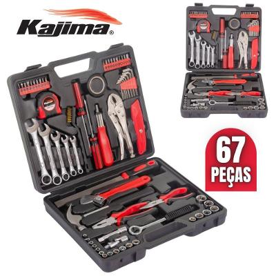 Kit De Chaves E Ferramentas Kajima Jfh67p C/ 67 Peças