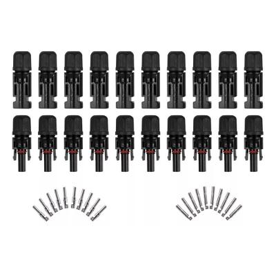 Conector Mc4 Macho E Fêmea 10 Pares