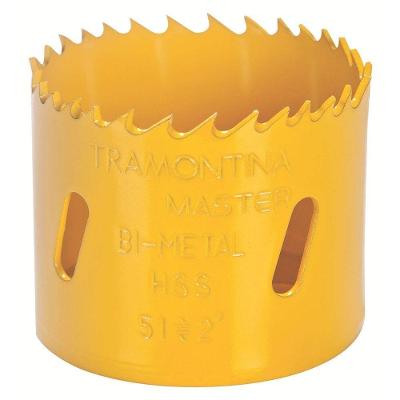 Serra Copo Bi-metálica 89 Mm 3.1/2" Tramontina Com Dentes Em Aço Rápido Hss Tramontina