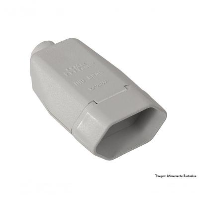 Plug Femea Prolong 2P+T 20A 250V Cz 39011 C/10Pcs