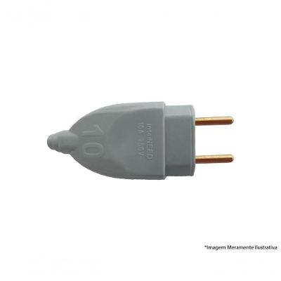 Plug Chato Macho Prensa Cabo Cz Tita 2P 20A 062479