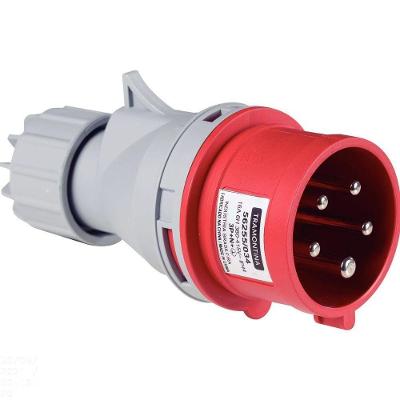 Plugue Móvel Industrial 3p+n+t 16 A 380-415 Vca 6 H Tramontina Tramontina