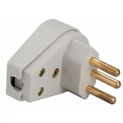 Plugue Angular 2p+t 20 A 250 V Tramontina Cinza Tramontina