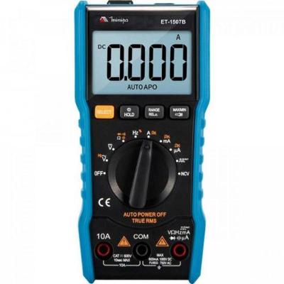 Multimetro Digital Et1507B Azul/Preto Minipa