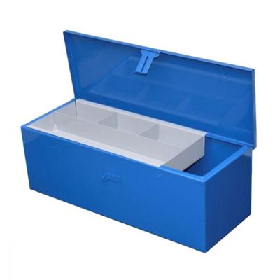 Caixa Ferramenta Baú Com Alça E Suporte Pra Parafusos 40Cm
