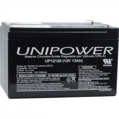 Bateria Estacionária Selada 12V/12A Vrla Up12120 Unipower