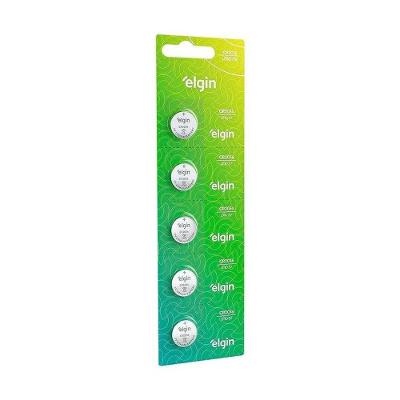Bateria Lítio Cr2016 Elgin Cartela C-5un - Pç - 5