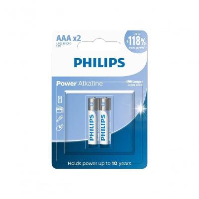 Pilhas Alcalinas Aaa Blister Com 2 Unidades Lr03P2B/59