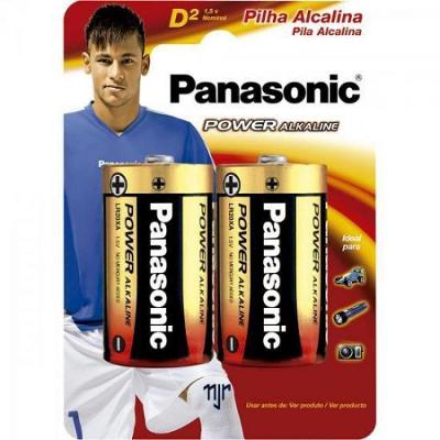 Pilha Alcalina D 1,5v Panasonic