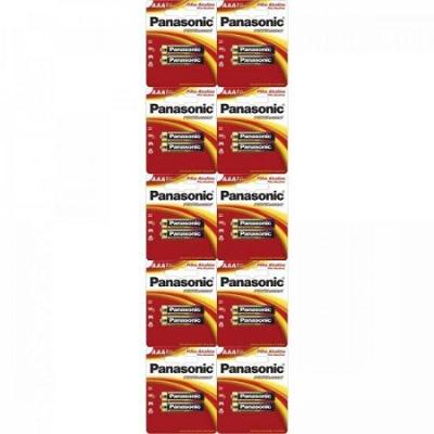 Pilha Alcalina Aaa Cartela com 20 Panasonic