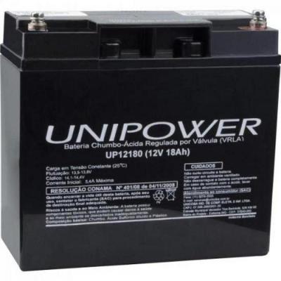 Bateria Estacionária Selada 12V/18A Vrla Up12180 Unipower
